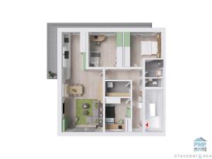 Prodej bytu 4+kk, Nebovidy, 101 m2