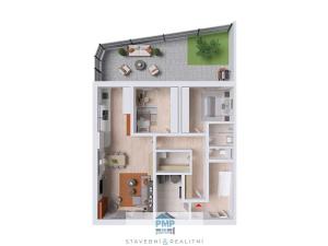 Prodej bytu 3+kk, Nebovidy, 90 m2