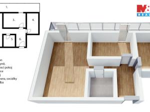 Prodej bytu 3+1, Frýdek-Místek - Frýdek, Na Aleji, 64 m2
