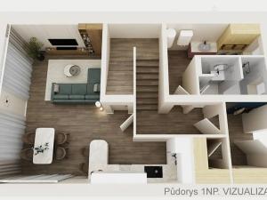Prodej rodinného domu, Hluboká nad Vltavou, Rybova, 84 m2