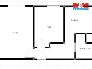 Prodej bytu 2+1, Opava - Kateřinky, Rolnická, 51 m2