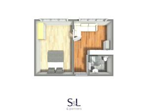 Pronájem bytu 1+1, Nový Bor, Tkalcovská, 36 m2