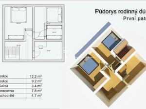 Prodej rodinného domu, Trhové Sviny, Tyršovo nábřeží, 80 m2