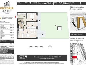 Prodej bytu 3+kk, Praha - Žižkov, Seifertova, 70 m2