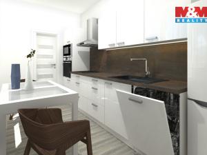 Prodej bytu 2+1, Prostějov, Dolní, 49 m2