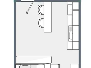 Pronájem bytu 1+kk, Ostrava, Palackého, 26 m2