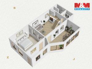 Prodej chaty, Karlovy Vary - Stará Role, 95 m2