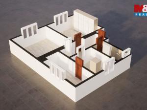 Pronájem bytu 3+1, Janská, 58 m2