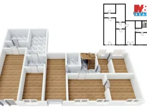 Prodej ubytování, Švihov, Komenského, 378 m2