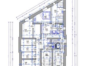 Prodej atypického bytu, Praha - Hlubočepy, Pod třešněmi, 166 m2