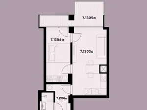 Prodej bytu 2+kk, Brno, Burešova, 50 m2