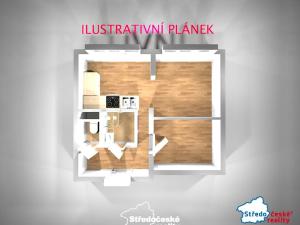 Pronájem bytu 2+kk, Benešov, Jana Švermy, 41 m2