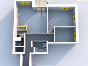 Pronájem bytu 3+kk, Velké Přílepy, Erbenova, 67 m2