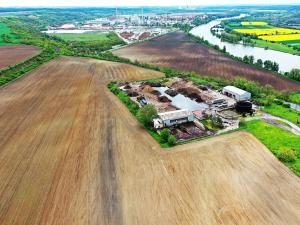 Prodej komerčního pozemku, Hoštka, 43932 m2