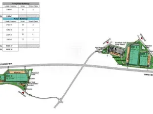 Pronájem skladu, Ostředek, 5672 m2