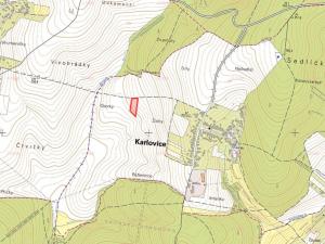 Prodej pole, Karlovice, 4520 m2