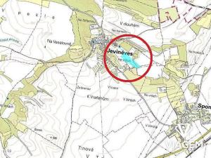 Prodej podílu pole, Jeviněves, 781 m2