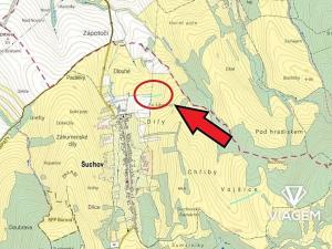 Prodej podílu pole, Suchov, 1236 m2