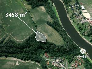 Prodej zahrady, Chrášťany, 3458 m2