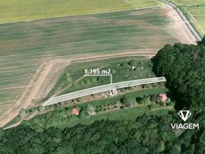 Prodej zahrady, Vrbka, 1195 m2