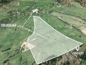 Prodej podílu pole, Šluknov, Knížecí, 3781 m2