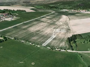 Prodej podílu pole, Němčice, 1425 m2