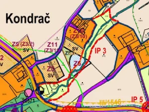 Dražba pozemku pro bydlení, Kamenná, 2542 m2