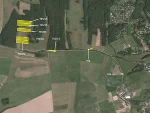 Prodej pole, Čisovice, 118495 m2