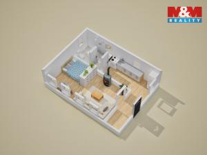 Prodej chaty, Telnice - Liboňov, 36 m2