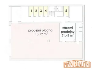 Pronájem obchodního prostoru, Uherský Brod, Seichertova, 132 m2