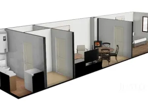 Prodej rodinného domu, Lhenice, 61 m2