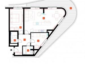 Pronájem bytu 3+kk, Praha - Stodůlky, Mukařovského, 87 m2