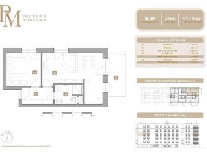 Prodej bytu 2+kk, Lipník nad Bečvou, Mánesova, 47 m2