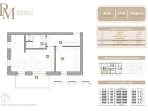 Prodej bytu 2+kk, Lipník nad Bečvou, Mánesova, 50 m2