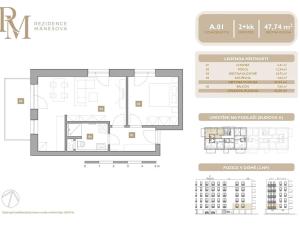 Prodej bytu 2+kk, Lipník nad Bečvou, Mánesova, 47 m2