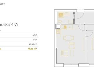 Prodej bytu 2+kk, České Budějovice, K. Šatala, 46 m2