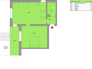 Prodej bytu 2+kk, Bayerisch Eisenstein, Německo, Brennesstraße, 56 m2