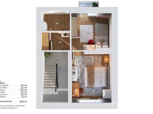 Prodej rodinného domu, Praha - Střížkov, Chrastavská, 80 m2