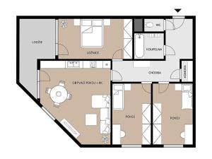 Prodej bytu 4+kk, Praha - Kunratice, Jana Růžičky, 83 m2