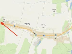 Prodej pozemku pro bydlení, Veliny, 3712 m2