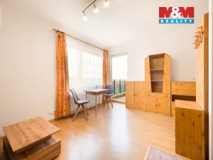 Pronájem bytu 1+kk, Praha - Libeň, Kašparovo náměstí, 29 m2