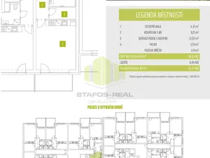 Pronájem bytu 1+kk, Olomouc, Janského, 38 m2