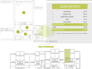 Pronájem bytu 1+kk, Olomouc, Janského, 36 m2