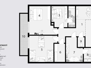 Prodej rodinného domu, Lísek, 252 m2