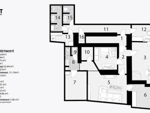 Prodej atypického bytu, Slavkov u Brna, Koláčkovo náměstí, 139 m2