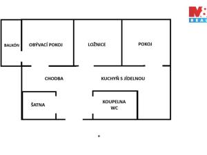 Prodej bytu 3+1, Frýdlant, Lužická, 70 m2