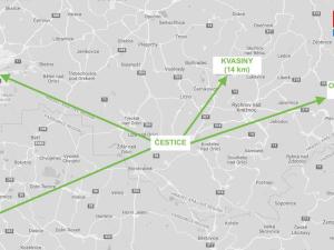 Pronájem skladu, Čestice, 650 m2