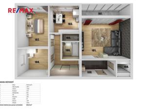 Pronájem bytu 3+1, Praha - Hlubočepy, Lamačova, 63 m2