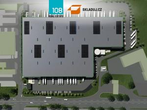 Pronájem skladu, Napajedla, Kvítkovická, 10138 m2