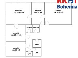 Pronájem kanceláře, Český Brod, Zborovská, 101 m2